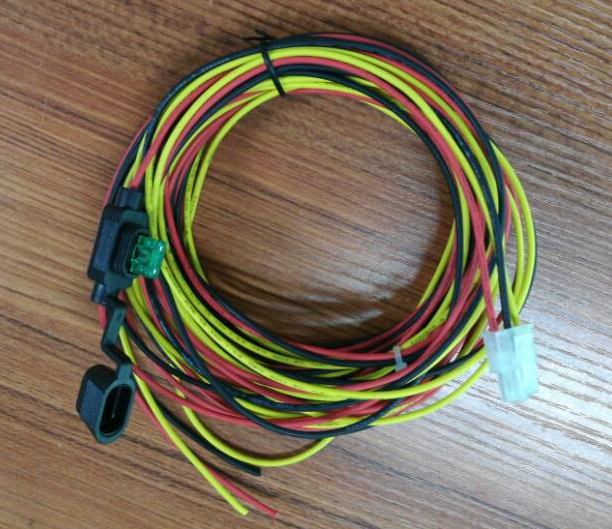Infinity-WH-011 3P Housing PH:4.2mm to OPEN with fuse, L=5M UL3385 wire harness