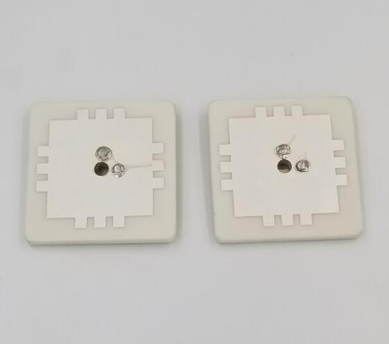 Infinity-RFID-4040 40*40*4mm double-fed 915MHZ RFID ceramic Antenna